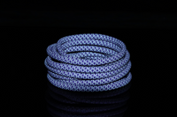 Bright Purple Reflective Rope Laces