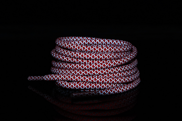 Gym Red Reflective Rope Laces
