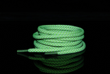 Jungle Green Reflective Rope Laces