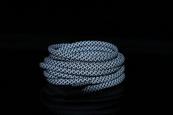 Ultra Grey Reflective Rope Laces